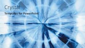  Presentation with tie - Audience pleasing slides consisting of abstract-tie-dyed-fabric-background backdrop and a light blue colored foreground