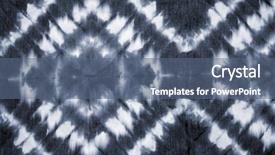  Presentation with tie dye - Cool new presentation with abstract tie dyed fabric background backdrop and a ocean colored foreground