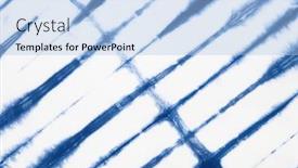  Presentation with tie - Audience pleasing presentation consisting of abstract-tie-dyed-fabric-background backdrop and a light blue colored foreground