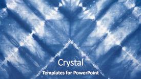  Presentation with tie dye - Amazing PPT theme having abstract tie dyed fabric background backdrop and a ocean colored foreground