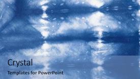  Presentation with tie dye - Amazing PPT theme having abstract tie dyed fabric background backdrop and a light blue colored foreground