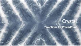  Presentation with tie dye - Slides with abstract tie dyed fabric background background and a ocean colored foreground