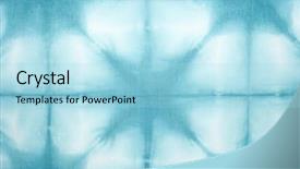  Presentation with tie dye - Presentation theme consisting of abstract tie dyed fabric background background and a light blue colored foreground