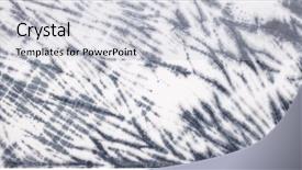  Presentation with tie dye - Colorful theme enhanced with abstract tie dyed fabric background backdrop and a light gray colored foreground