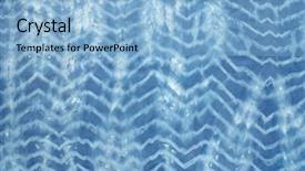  Presentation with tie dye - Slide deck featuring abstract tie dyed fabric background background and a light blue colored foreground