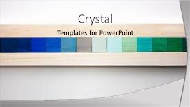  Presentation with title - PPT theme featuring simple beauty nature spectrum - abstract title back with colored background and a white colored foreground