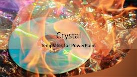  Presentation with abstract red - Presentation having abstract video red - burning dvd background and a coral colored foreground