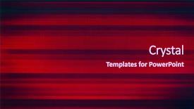  Presentation with video background - Slide set enhanced with abstract video red - glitch background of broken lcd background and a wine colored foreground