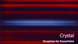 Presentation with abstract red - Presentation design featuring abstract video red - glitch background of broken lcd background and a wine colored foreground
