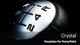  Presentation with gear - Colorful slides enhanced with abstract-view-of-a-gear backdrop and a  colored foreground