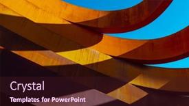  Presentation with abstract modern architecture - Slide set with abstract-view-of-a-modern and a wine colored foreground