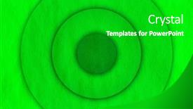  Presentation with abstract circles - PPT theme enhanced with abstract-vintage-background-with-circles background and a shamrock green colored foreground