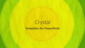  Presentation with abstract circles - Presentation theme with abstract-vintage-background-with-circles background and a gold colored foreground