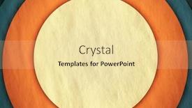  Presentation with abstract circles - Theme having abstract-vintage-background-with-circles background and a blonde colored foreground