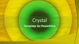  Presentation with abstract circles - Presentation theme enhanced with abstract-vintage-background-with-circles background and a forest green colored foreground