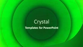  Presentation with abstract circles - Presentation design with abstract-vintage-background-with-circles background and a forest green colored foreground