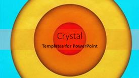  Presentation with abstract circles - Presentation having abstract-vintage-background-with-circles background and a gold colored foreground