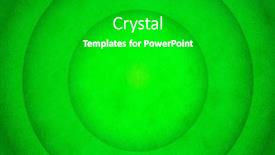  Presentation with abstract circles - Theme enhanced with abstract-vintage-background-with-circles background and a shamrock green colored foreground