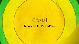  Presentation with abstract circles - Slide deck consisting of abstract-vintage-background-with-circles background and a gold colored foreground