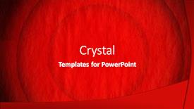  Presentation with abstract circles - Presentation theme having abstract-vintage-background-with-circles background and a crimson colored foreground