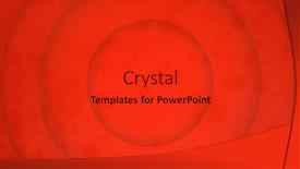  Presentation with abstract circles - Presentation theme enhanced with abstract-vintage-background-with-circles background and a red colored foreground