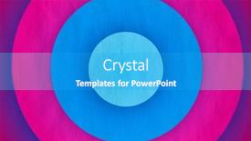  Presentation with abstract circles - Slide set having abstract-vintage-background-with-circles background and a teal colored foreground