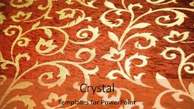  Presentation with abstract - Presentation theme having abstract vintage background background and a red colored foreground