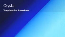  Presentation with abstract blue texture - 