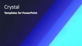  Presentation with abstract blue texture - 