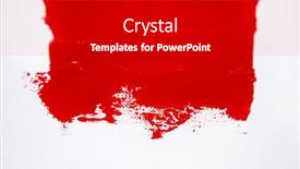  Presentation with abstract red - Amazing slide deck having abstract-vivid-red-background-oil backdrop and a black colored foreground