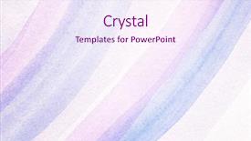  Presentation with myself - Slide deck featuring abstract watercolor hand painted artistic background and a sky blue colored foreground