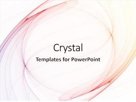 Wave Abstract Slide Abstract Wave Isolated On White PPT template 13 | CrystalGraphics