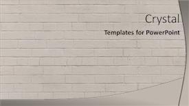  Presentation with white brick - Theme consisting of abstract-weathered-texture-stained-old background and a light gray colored foreground