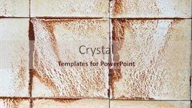  Presentation with chemistry dna molecules on abstract - PPT theme having abstract-wet-rust-scattering background and a soft green colored foreground