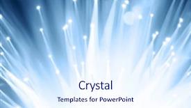  Presentation with fiber optics - PPT layouts consisting of abstract white - fiber optics background with lots background and a sky blue colored foreground