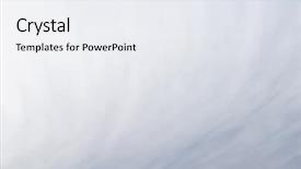  Presentation with light abstract - Theme featuring abstract white and light gray background and a sky blue colored foreground