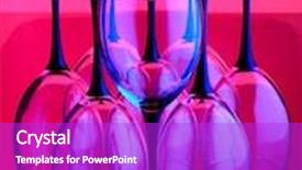  Presentation with color pink - Cool new PPT theme with abstract wine glass pink and blue color backdrop and a purple colored foreground