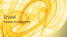  Presentation with abstract - Slide deck enhanced with my templates - abstract yellow background - visit background and a yellow colored foreground