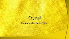  Presentation with luxury golden texture - Beautiful presentation design featuring abstratc design - luxury golden texture hi res backdrop and a yellow colored foreground