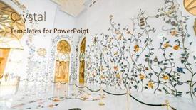  Presentation with zayed - Presentation theme featuring abu-dhabi-june-5 background and a lemonade colored foreground