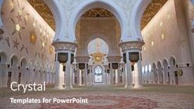  Presentation with zayed - Amazing slides having abu-dhabi-uae-april-23 backdrop and a gray colored foreground