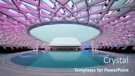  Presentation with race circuit - Cool new PPT theme with abu-dhabi-uae-april-25 backdrop and a ocean colored foreground