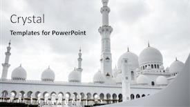  Presentation with uae zayed grand mosque - 