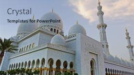  Presentation with uae zayed grand mosque - 