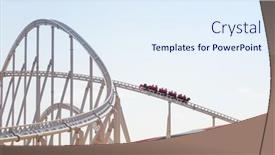  Presentation with roller coaster - Beautiful slide set featuring abu-dhabi-uae-march-27 backdrop and a sky blue colored foreground