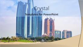  Presentation with abu dhabi - Amazing slide set having abu-dhabi-uae-march-29 backdrop and a light blue colored foreground