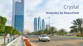  Presentation with abu dhabi united arab emirates - Cool new PPT layouts with abu-dhabi-uae-march-29 backdrop and a sky blue colored foreground