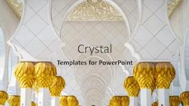  Presentation with uae zayed grand mosque - 