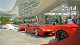  Presentation with abu dhabi - Colorful PPT theme enhanced with abu-dhabi-uae-october-08 backdrop and a coral colored foreground