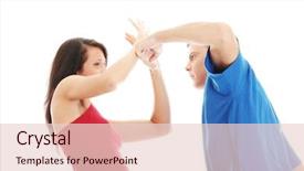  Presentation with violence woman - Beautiful slide deck featuring abused women - man and woman conflict home backdrop and a lemonade colored foreground